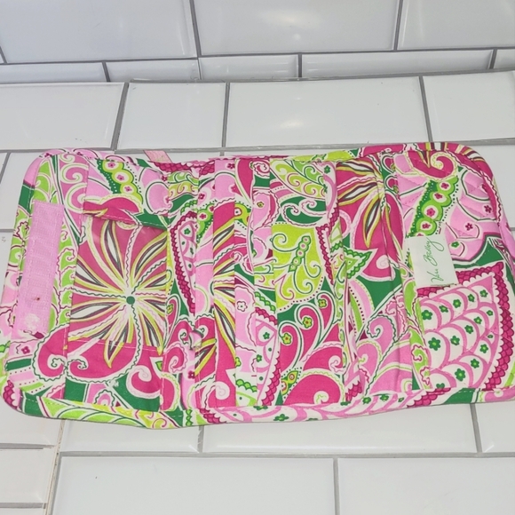 VERA BRADLEY Medium Size Shoulder Bag with Matching Wallet Adjustable Shoulder S - Picture 6 of 7